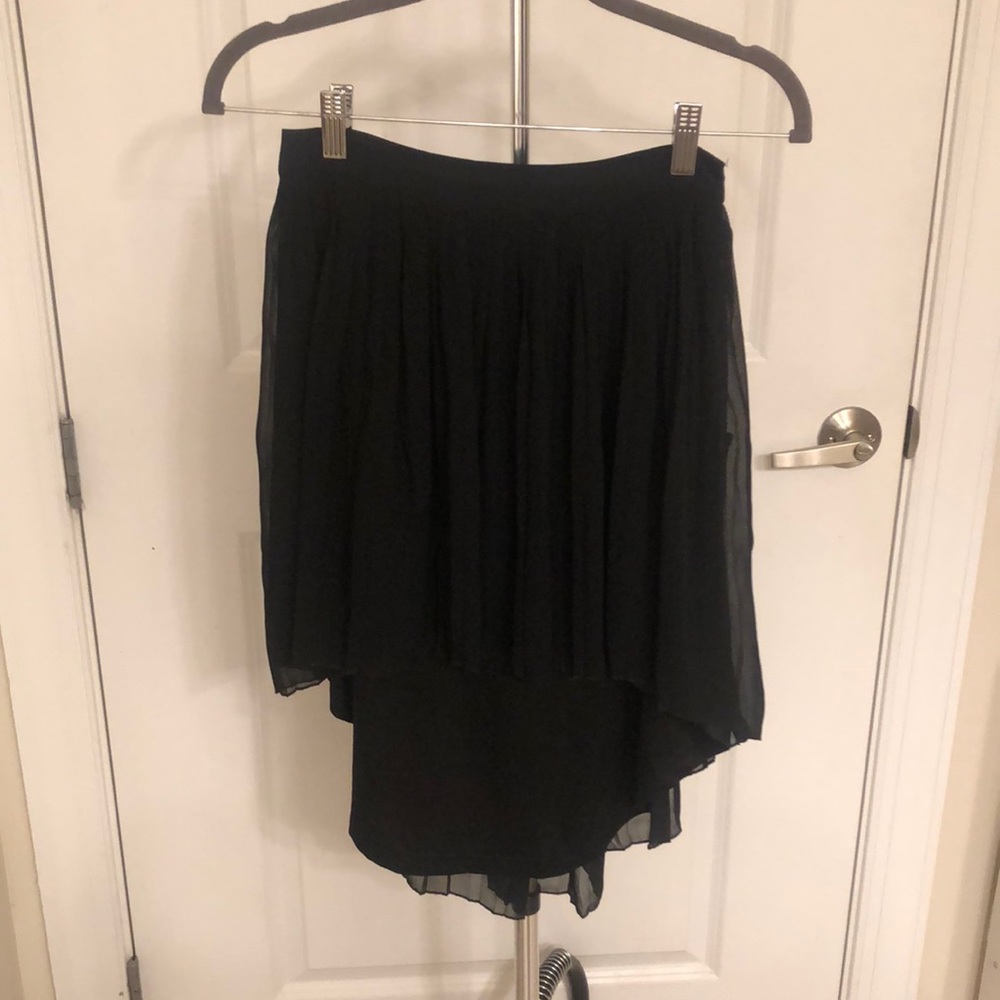American Eagle Black High Low Skirt - Picture 1 of 2